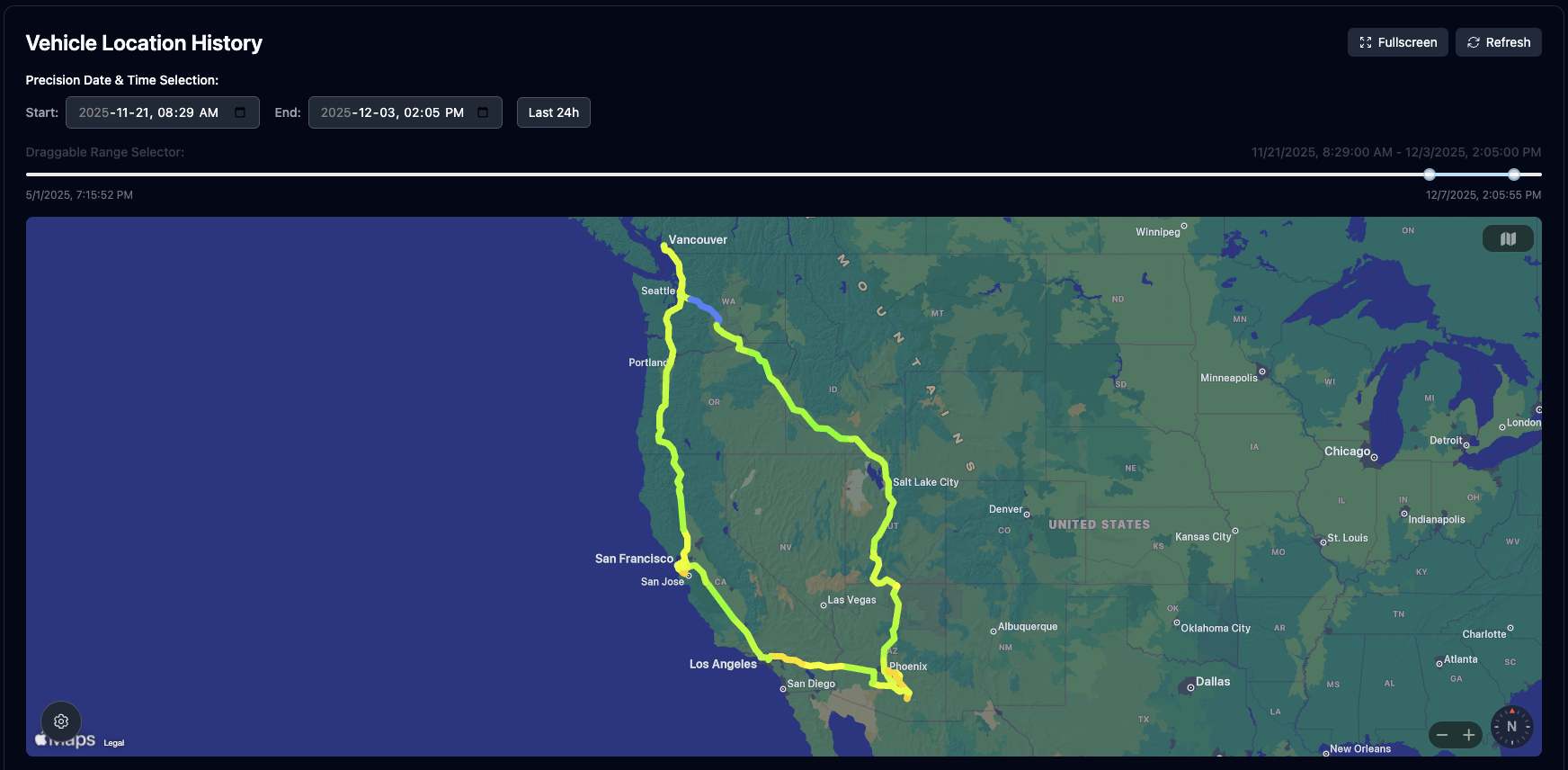 Vancouver to Tucson: A Thanksgiving Road Trip Log